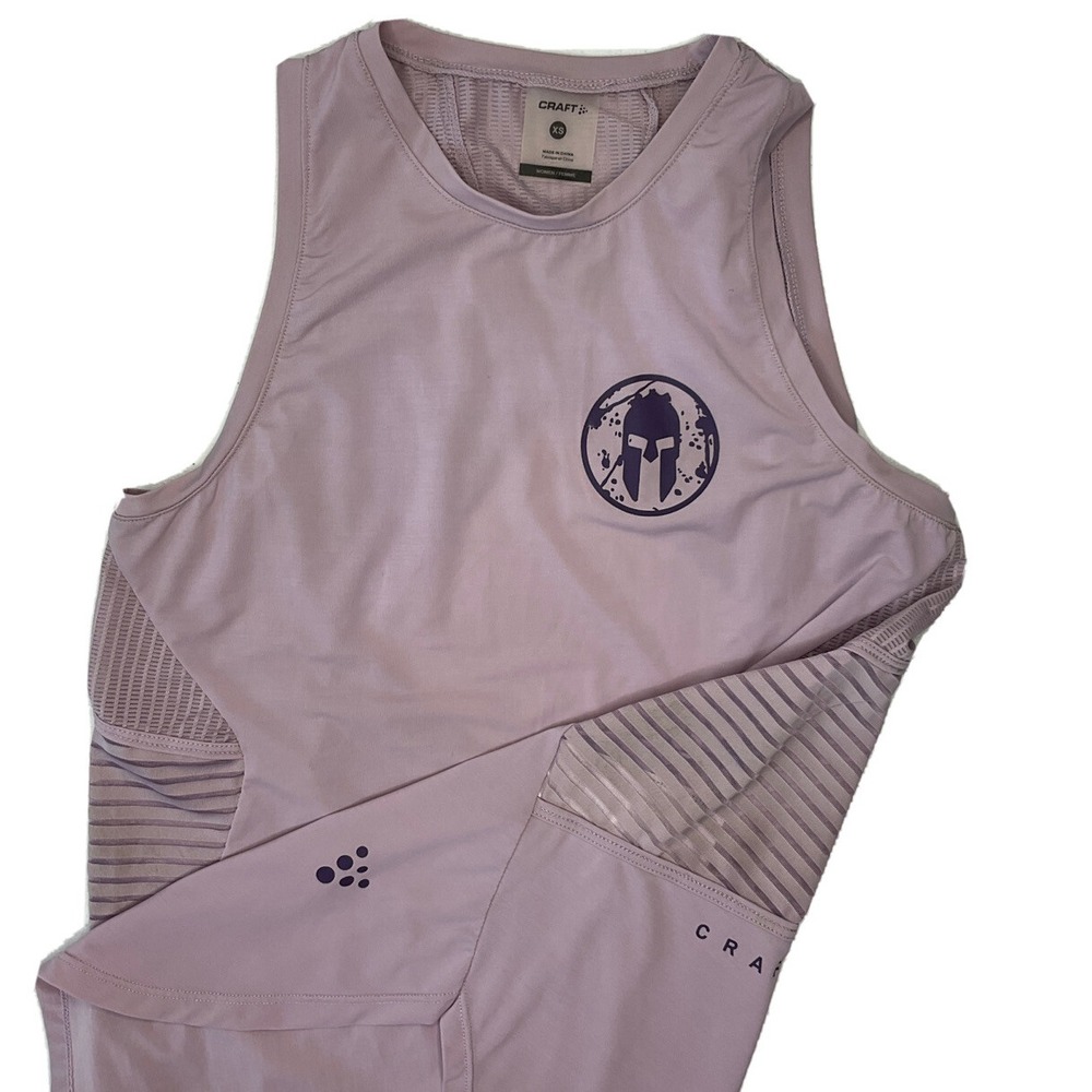 Craft Spartan Tank Top Sleeveless Shirt Running‎ Athletic Open Back Women XS
